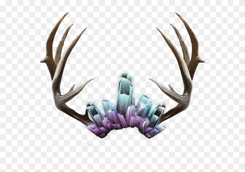 Cuernos Sticker - Reindeer Clipart #4908967