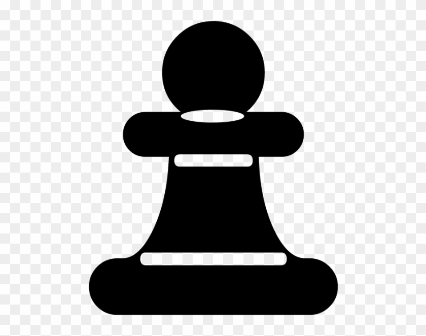 Peon Ajedrez Png - Peon Negro Ajedrez Png Clipart