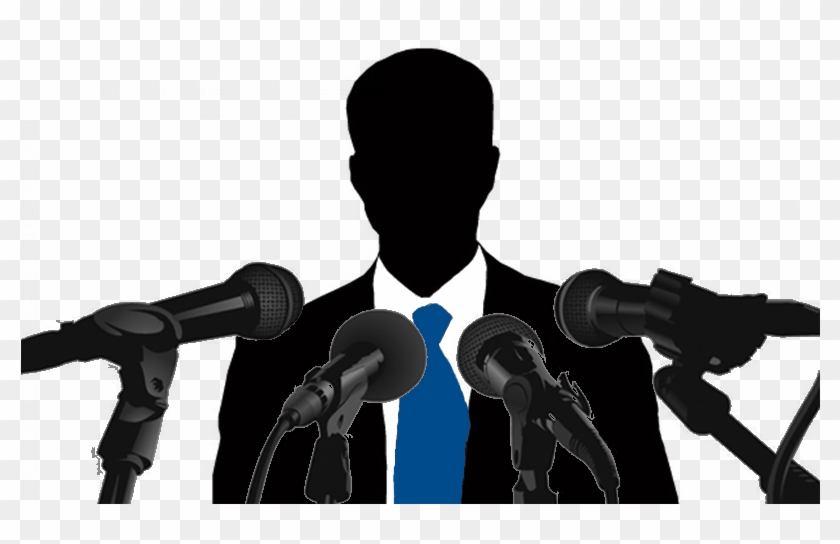 Public Relations And Community Development - Press Conference Mics Png Clipart