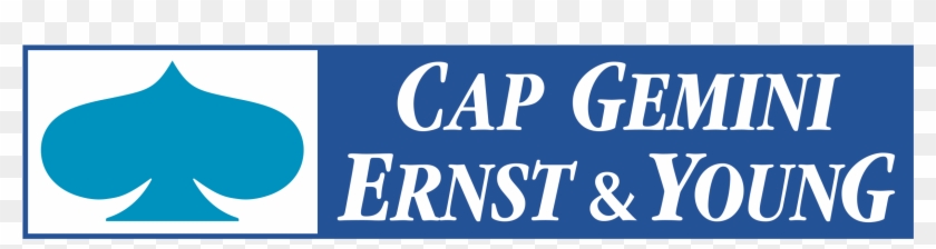 Cap Gemini Ernst & Young Logo Png Transparent - Cap Gemini Ernst & Young Clipart #4909977