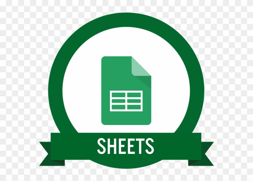 Google Sheets Badge - Green Belt Icon Clipart #4910724