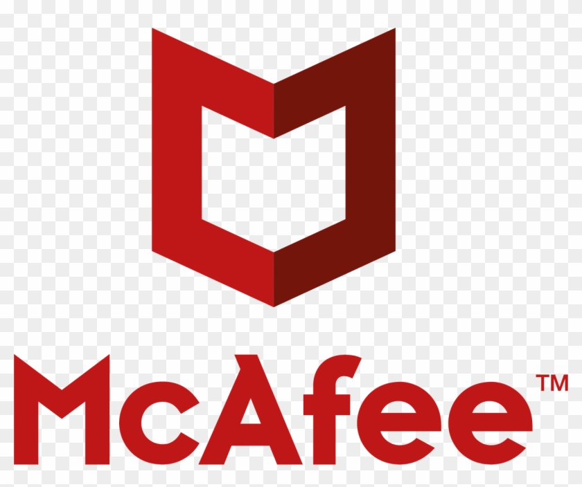Mcafee Red Logos - Mcafee Antivirus Clipart