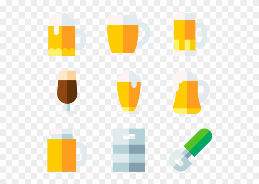 Beer - Graphic Design Clipart #4910991