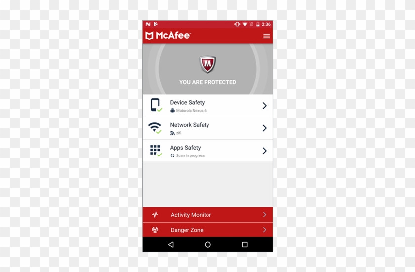Mvision Mobile Tour - Mcafee Mvision Clipart
