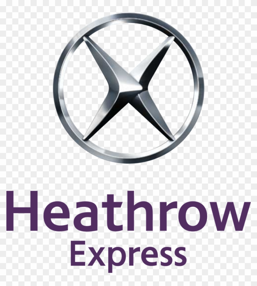 Heathrow Express Train Logo Clipart