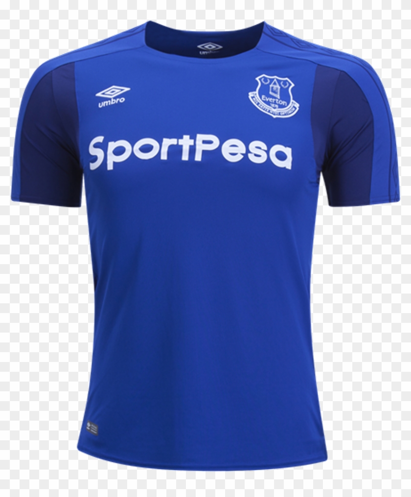 Umbro Everton Home Jersey - Dodger Shirts Clipart