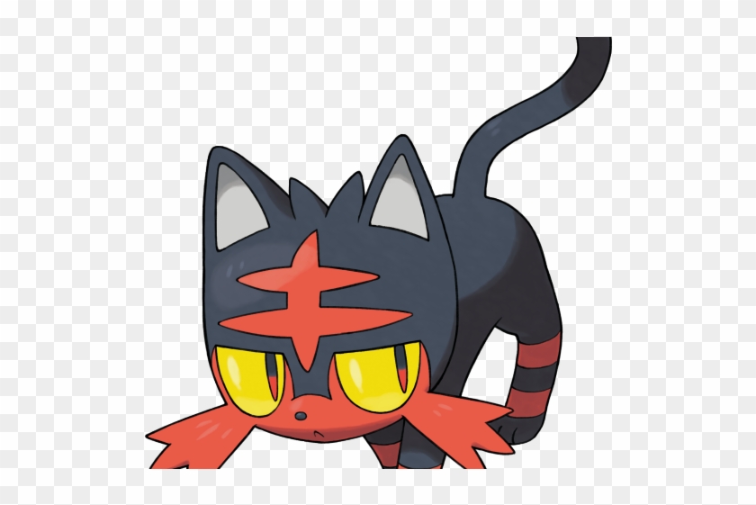 Pokemon Clipart Litten - Mukuro Pokemon Sun And Moon - Png Download