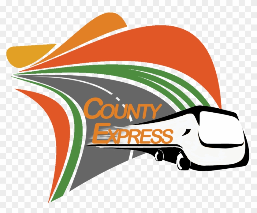 County Express - Graphic Design Clipart #4912736