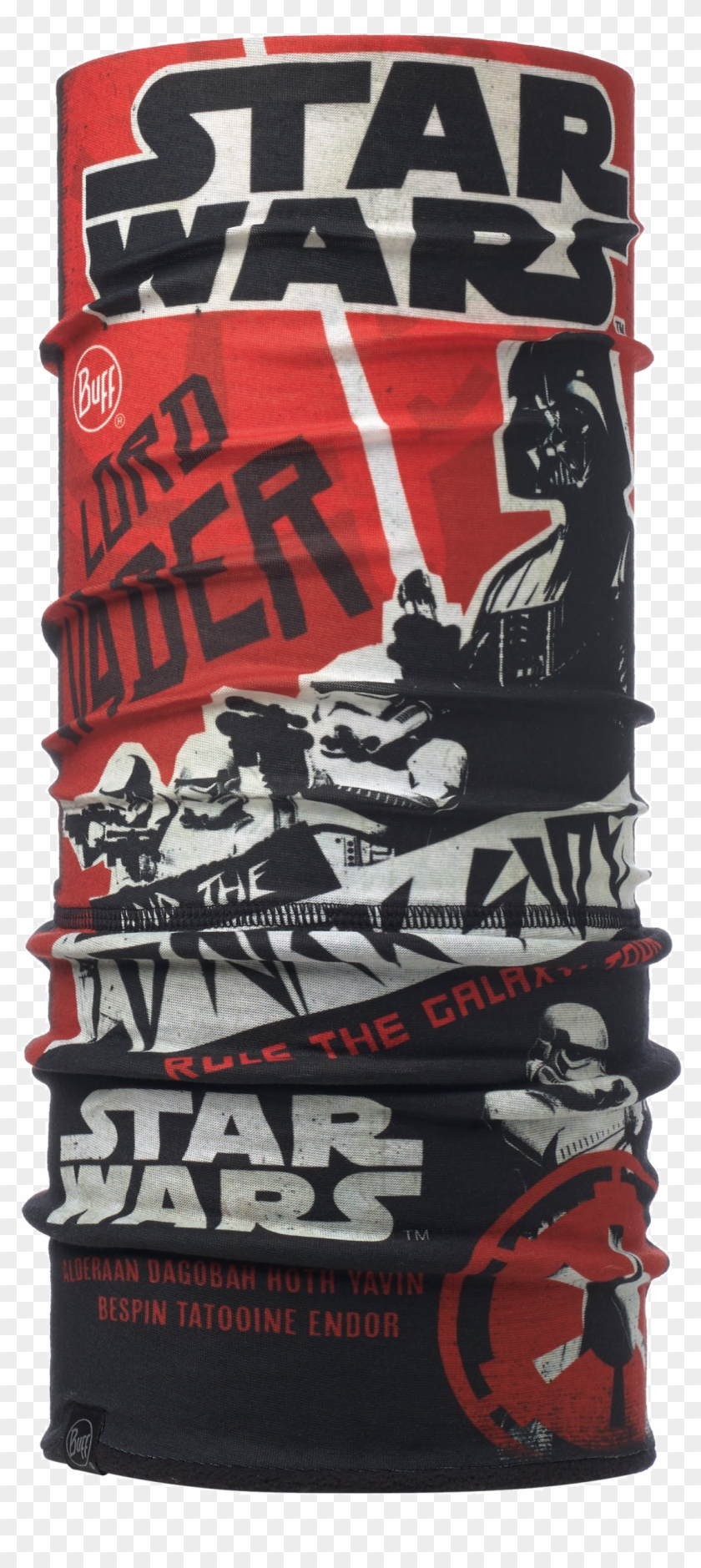 Star Wars Galaxy Tour Red/black [classic Polar Buff] - Buff Star Wars Clipart