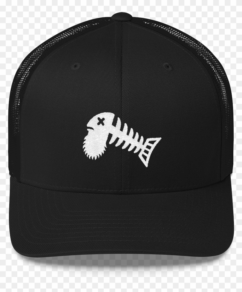 Hrg South Sider Hobo Fish Trucker Cap - Embroidered Cap Mockup Clipart #4913127