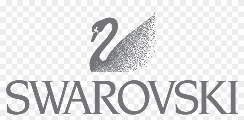 Swarovski Crystal Vector Logo - Black Swan Clipart