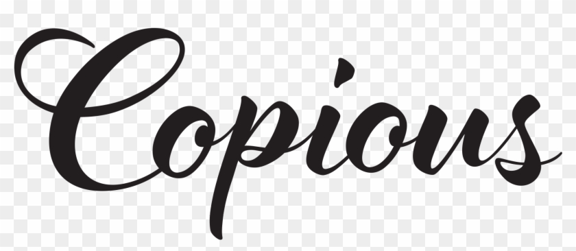 Copious Was In The Mix Studio Bar For Her First Time - Calligraphy Clipart