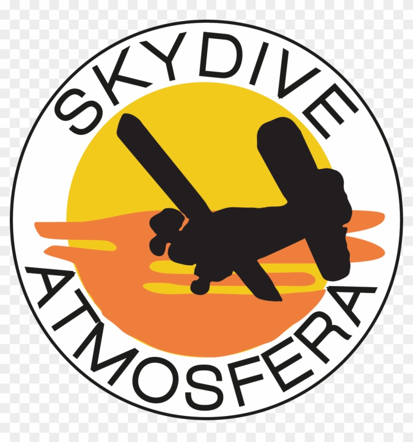 Logo Skydive Atmosfera Clipart
