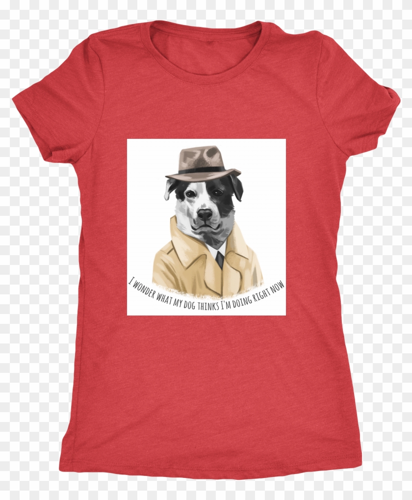 Detective Dog Wondering What Their Owner Is Doing - Boxer Clipart