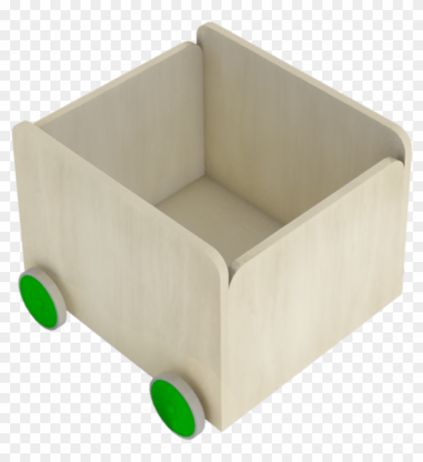 Flisat Toy Box With Wheels - Storage Basket Clipart #4915231