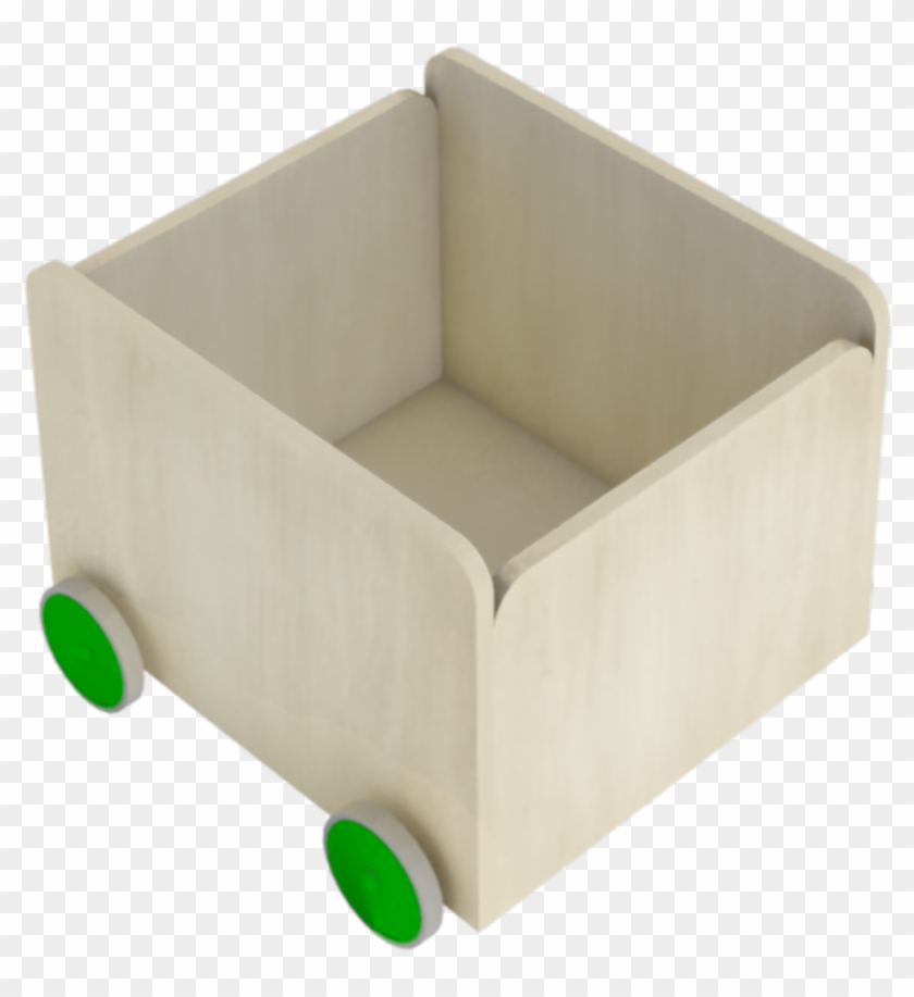 Flisat Toy Box With Wheels - Storage Basket Clipart