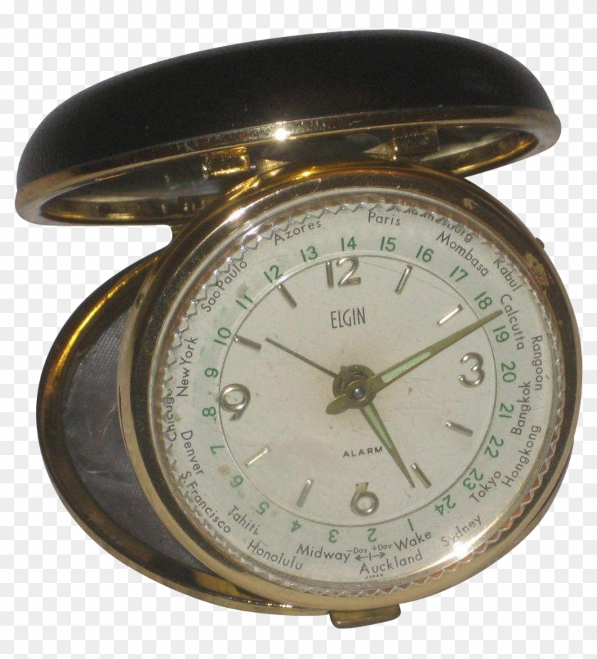 This Is A Beautiful Vintage Wind Up Continental Airlines - Quartz Clock Clipart #4915595