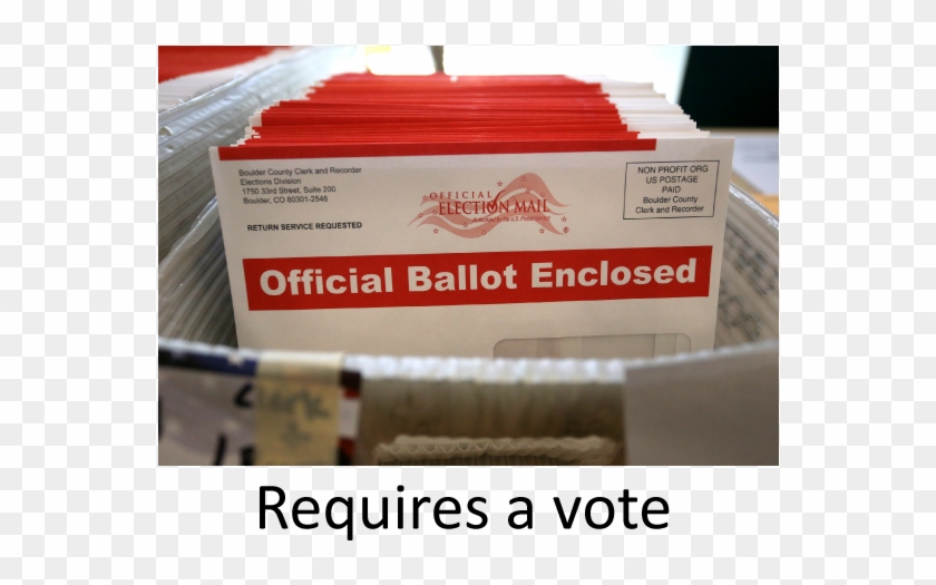Fund Public Education With Tabor Money - Us Absentee Ballot Envelope Clipart
