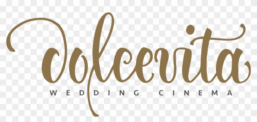 Dolcevita Wedding Cinema - Calligraphy Clipart #4915794