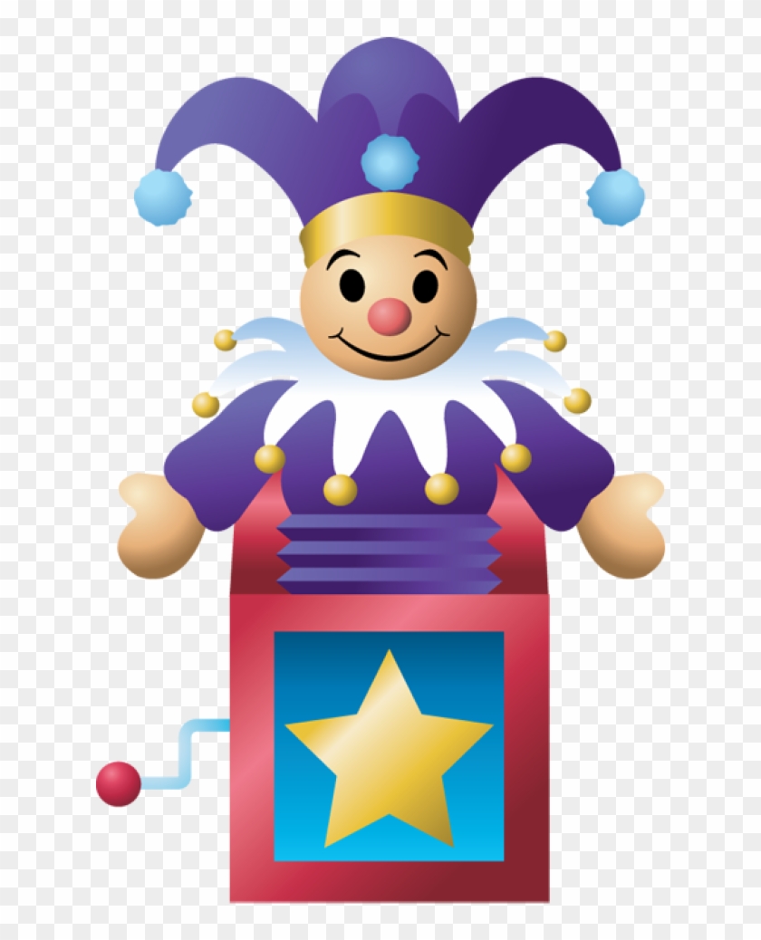Toys Vector Toy Box - Jack In The Box Clipart - Png Download
