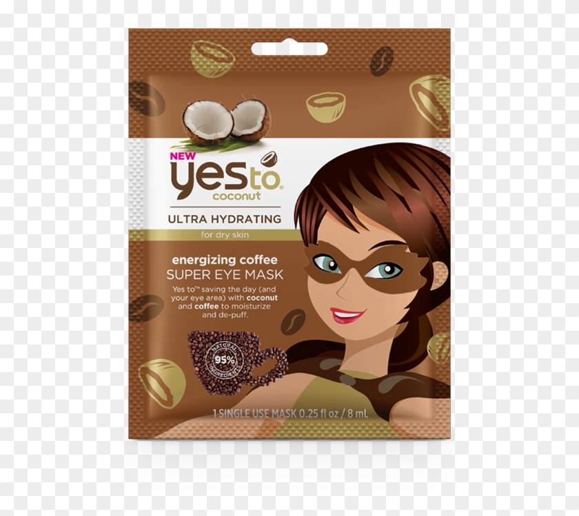 Yes To Coconut - Yes To Cucumbers Eye Mask Clipart #4916085