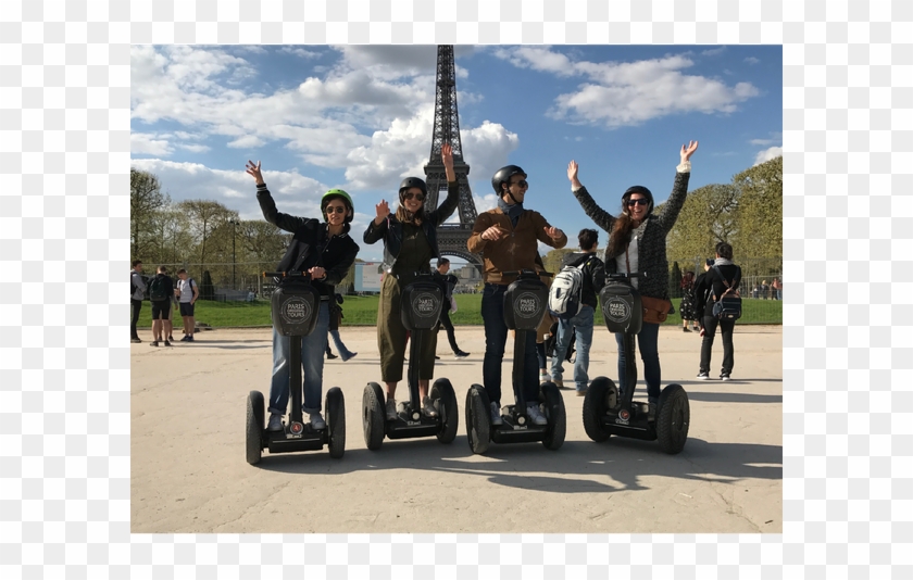 Photo Taken At Paris Original Tours - Segway Clipart