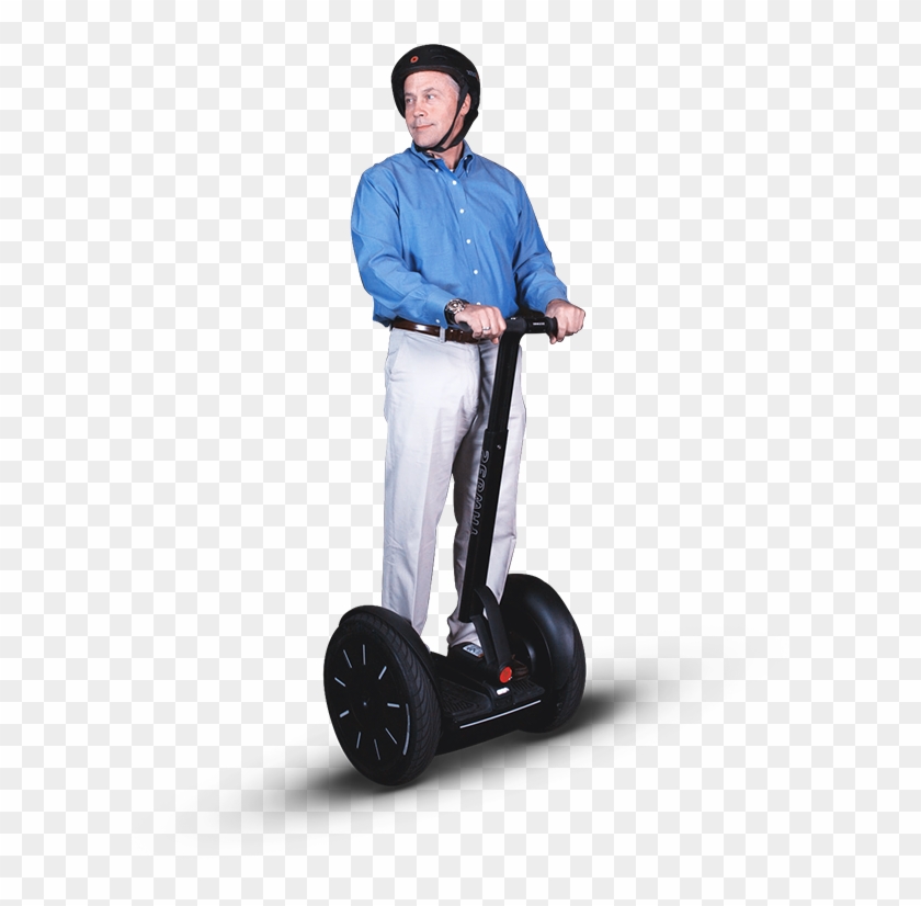 Segway - Ebay - Man On Segway Png Clipart #4916247