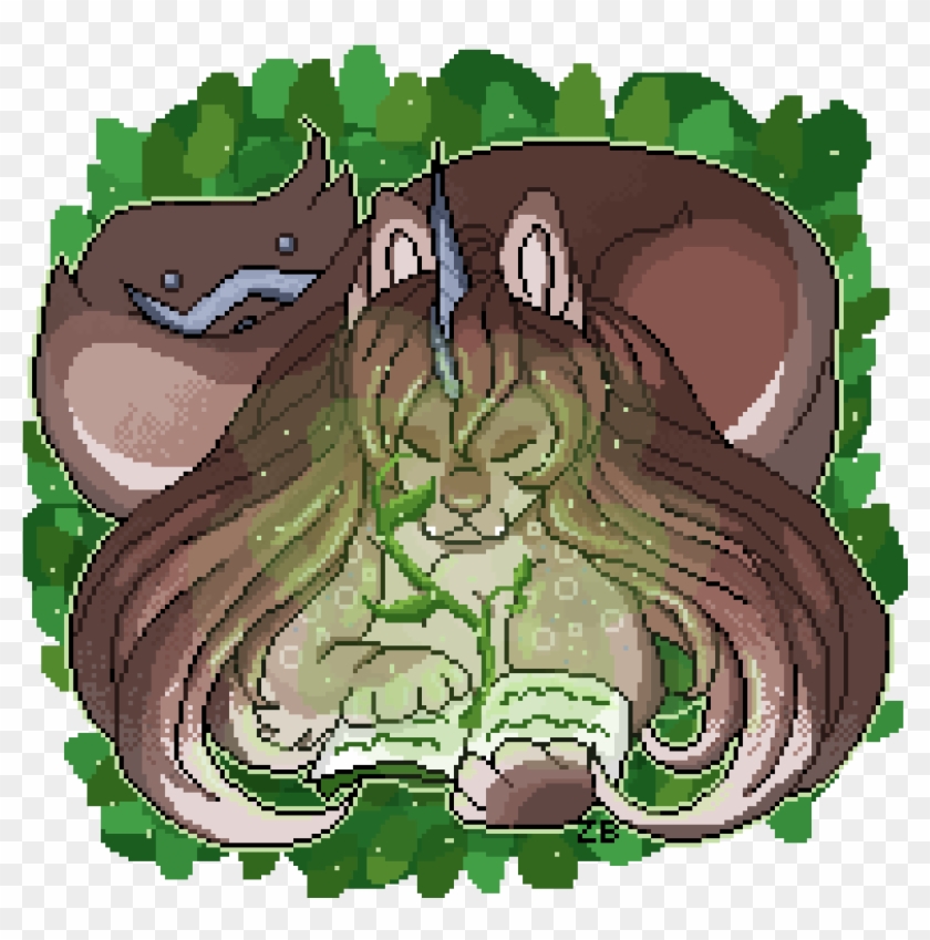 Plant Tome - Cartoon Clipart