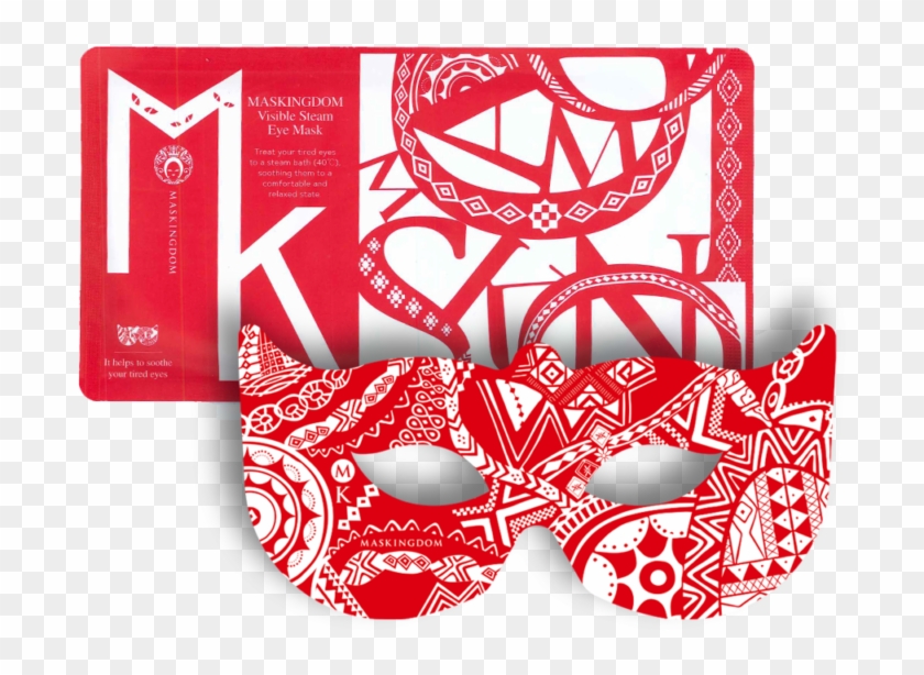 Maskingdom Visible Steam Eye Mask Soothing Relaxing - Maskingdom Eye Mask Clipart