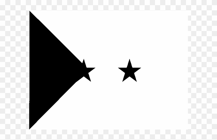Flag Of Sao Tome And Principe Logo Black And White Clipart #4916349
