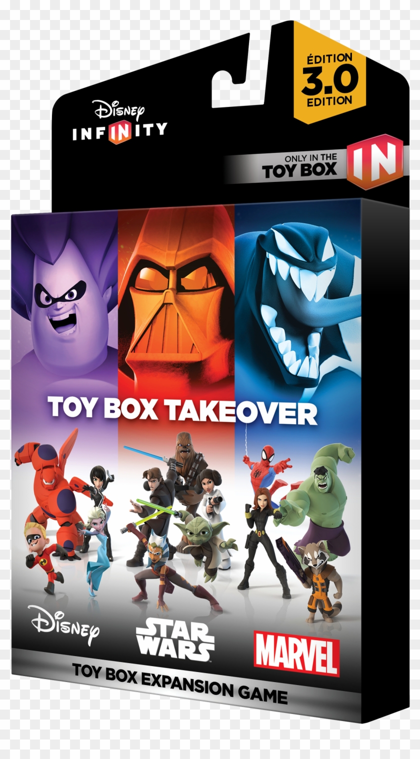 Disney Infinity Toy Box Takeover , Png Download - Disney Infinity 3.0 Toy Box Takeover Expansion Piece Clipart #4916576