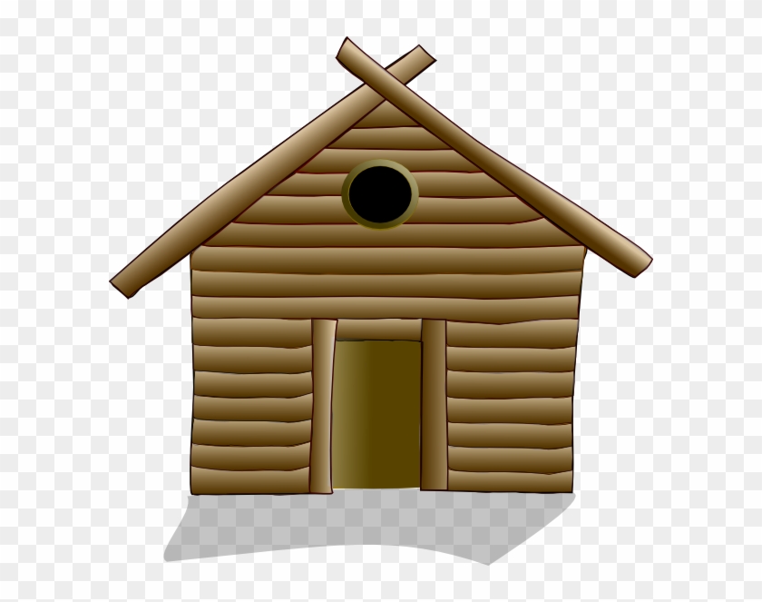 Brown Building Svg Clip Arts 600 X 583 Px - Lodge Clipart - Png Download #4916653