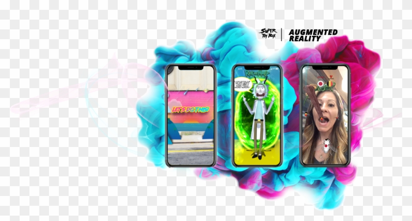 We Take The Imaginative Power Of Augmented Reality - Smartphone Clipart