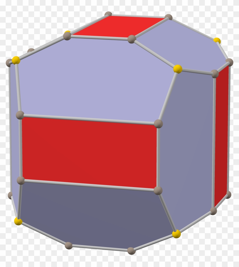 Polyhedron Chamfered 6 Pyritohedral - Tent Clipart #4916896