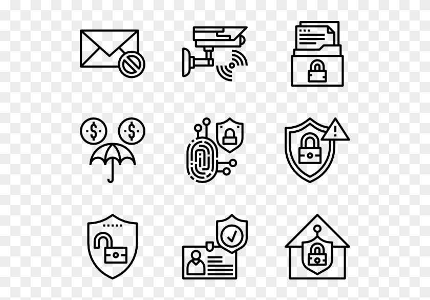 Shield Icons Free - Rock And Roll Icon Clipart #4917136