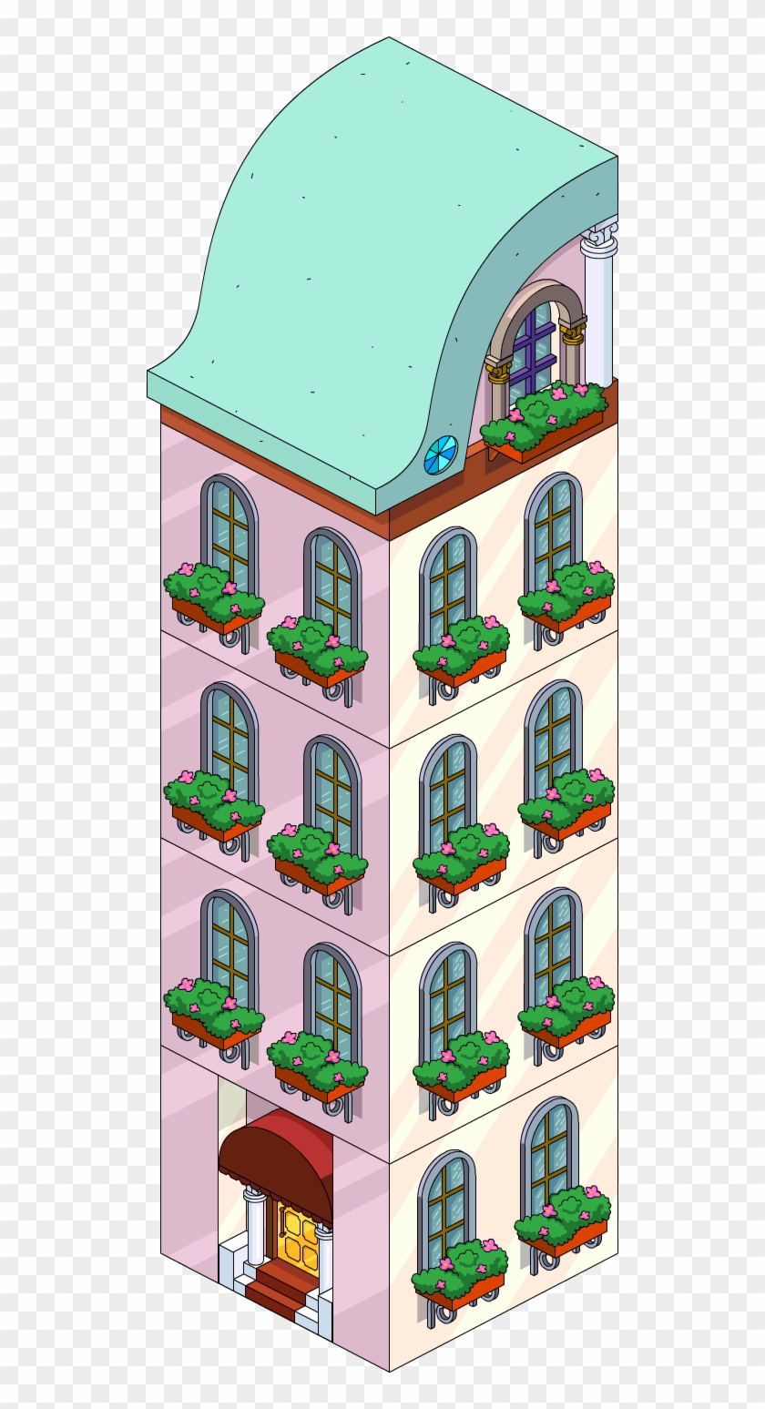 Resort Wing - House Clipart #4917184