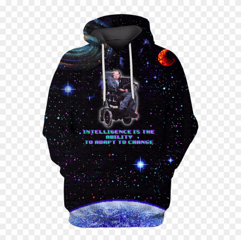 3d Stephen Hawking Tshirt - Hoodie Clipart #4917428
