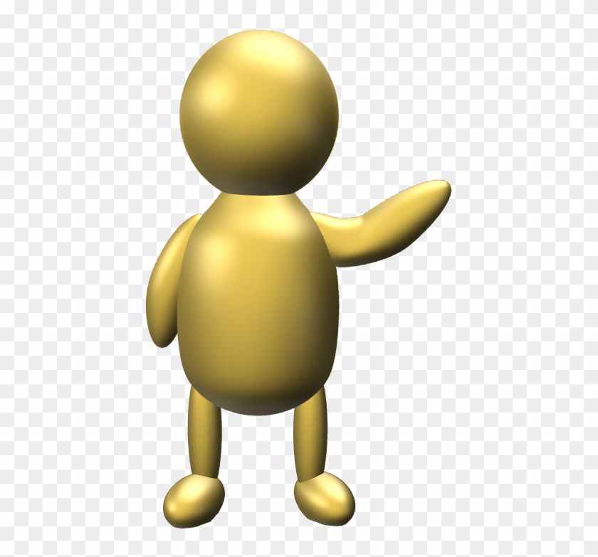 Pointing Person - Cartoon Clipart #4917516