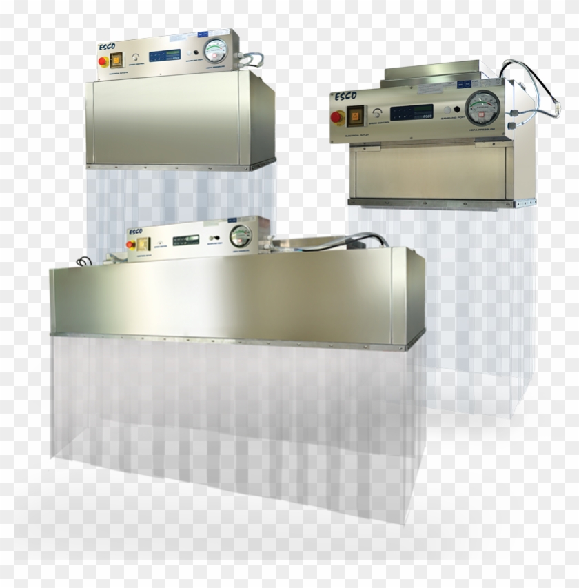 Ceiling Laminar Airflow Units - Machine Clipart