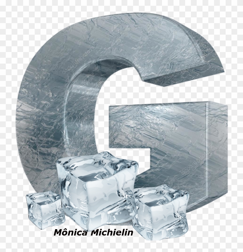 Alfabeto De Gelo Png Textura De Gelo E Cubos De Gelo - Alfabeto De Gelo Png Clipart