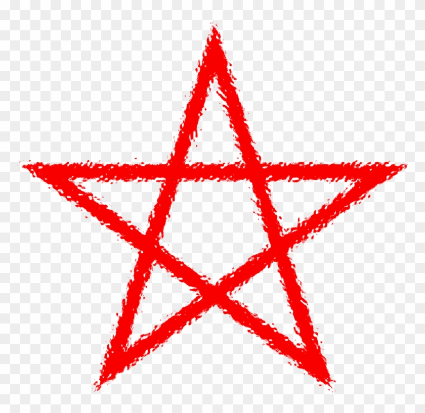 Pentacle Png - Estrela De Davi Com Circulo Clipart #4918409