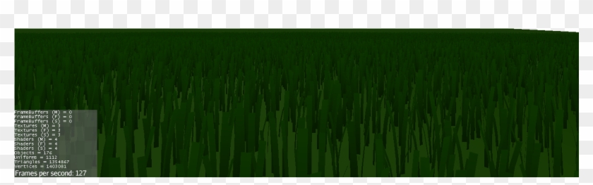 I Made A Simple, 6 Tri Grass Blade Model And Generated - Artificial Turf Clipart