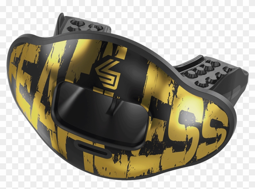 Chrome Fearless Max Airflow Football Mouthguard , Png - Shock Doctor Lip Guard Clipart