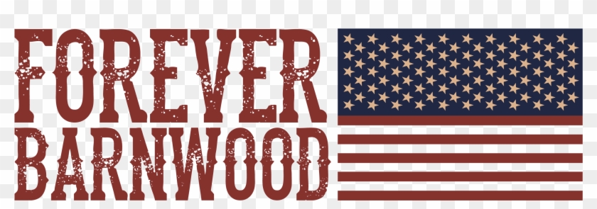 Forever Barnwood - Flag Of The United States Clipart #4919910