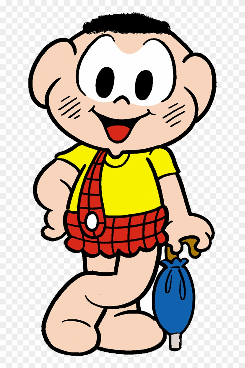 Turma Monica Png - Cascão Vetor Clipart