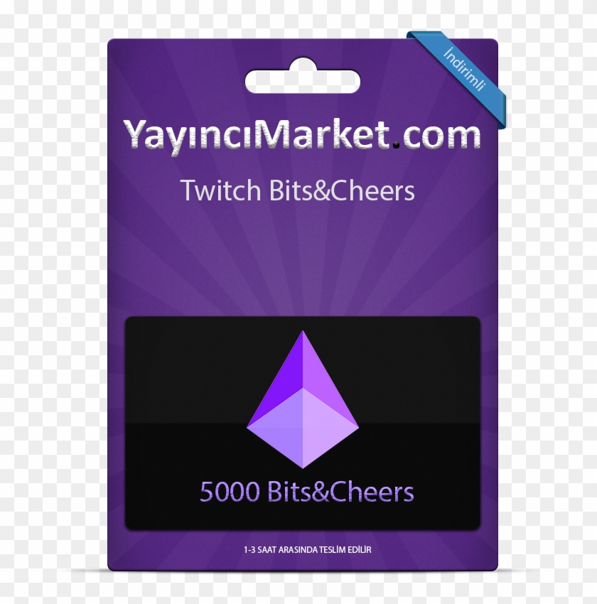 Twitch Bits & Cheers, Twitch Bot Services - Triangle Clipart