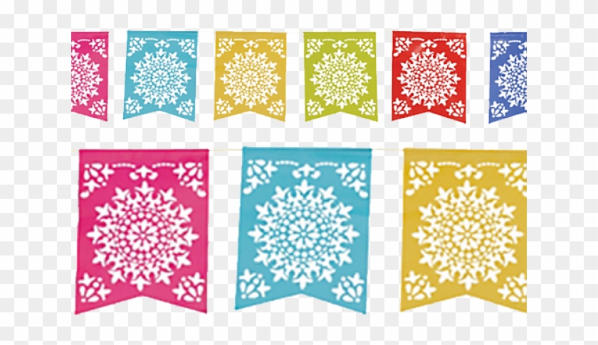 Flags Fiesta Frames Illustrations Hd Images Photo Ⓒ - Day Of The Dead Pennants Clipart
