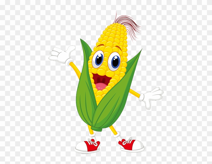 On The Cob - Human Corn Clipart