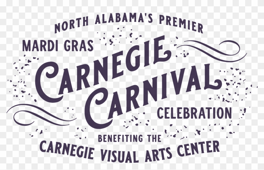 North Alabama's Premier Mardi Gras Celebration Benefiting - Calligraphy Clipart #4921724
