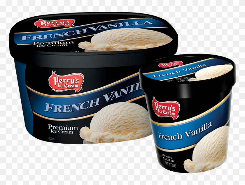 Perry's Ice Cream French Vanilla Clipart #4921856